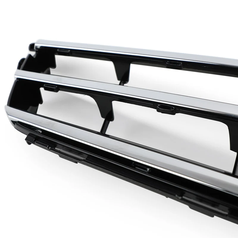Grille Calandre Avant LED Noire Chromée Benz Classe C W204