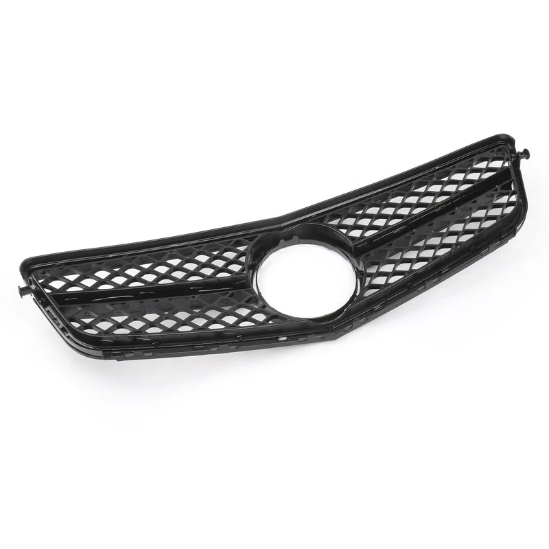 Grille Calandre Benz W204 C63 Style Noir Brillant 2008-2014