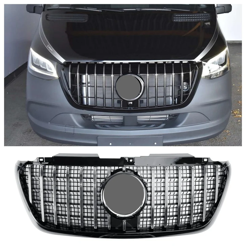 Grille Calandre Avant Mercedes Sprinter W907 W910 GT Style 2018-2023