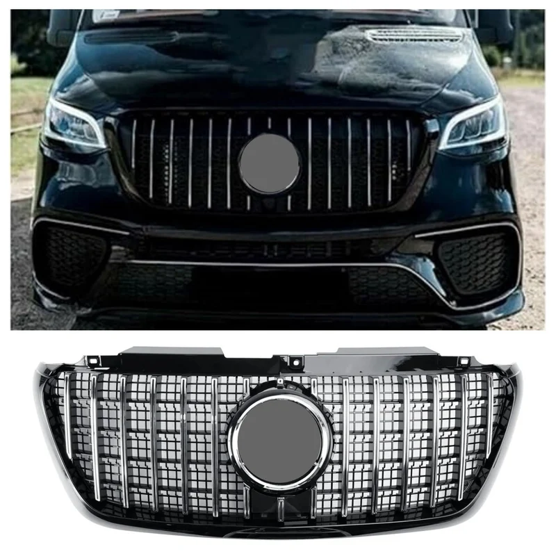 Grille Calandre Avant Mercedes Sprinter W907 W910 GT Style 2018-2023