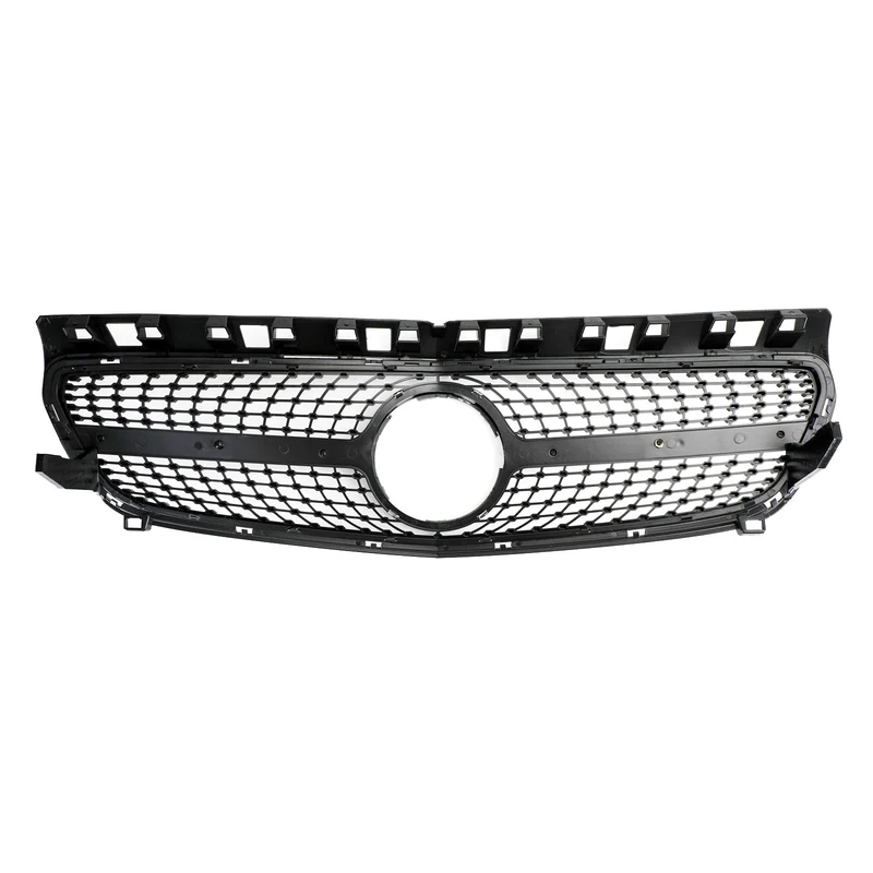 Grille Pare-Chocs Avant Mercedes Classe A W176 Noir Chrome 2013-2015