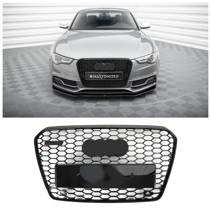 Calandre Avant Audi A5 S5 B8.5 2013-2016 Style Nid D'Abeille