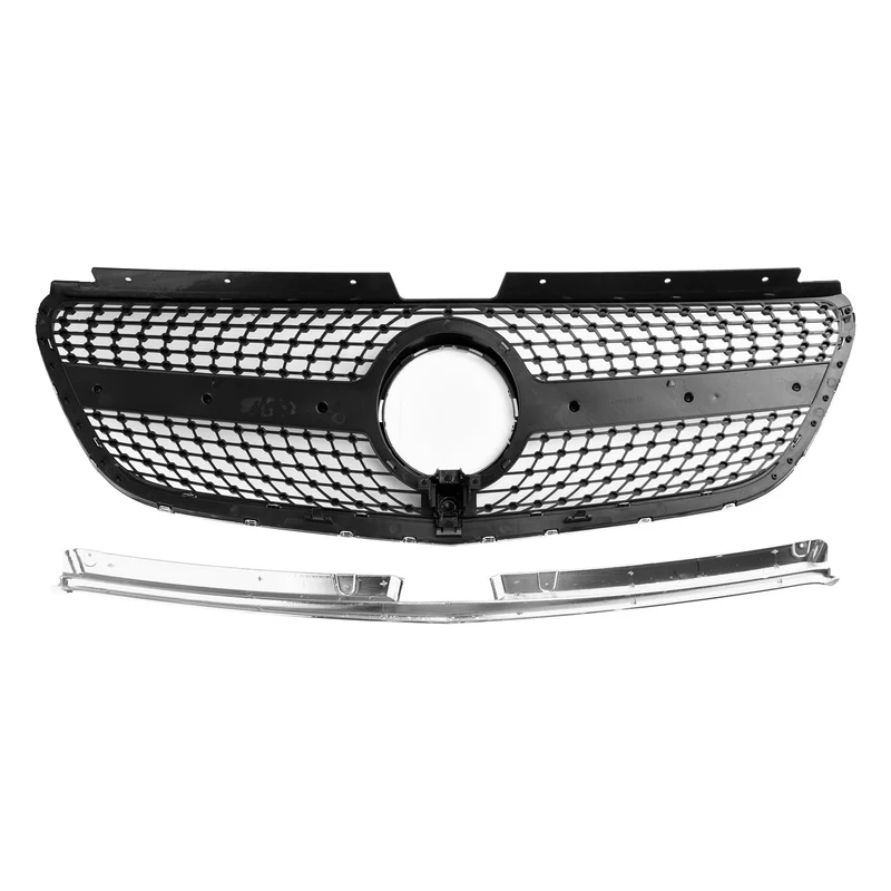 Grille Pare-Chocs Avant Diamant Mercedes Vito W447 2015-2019 GT Style