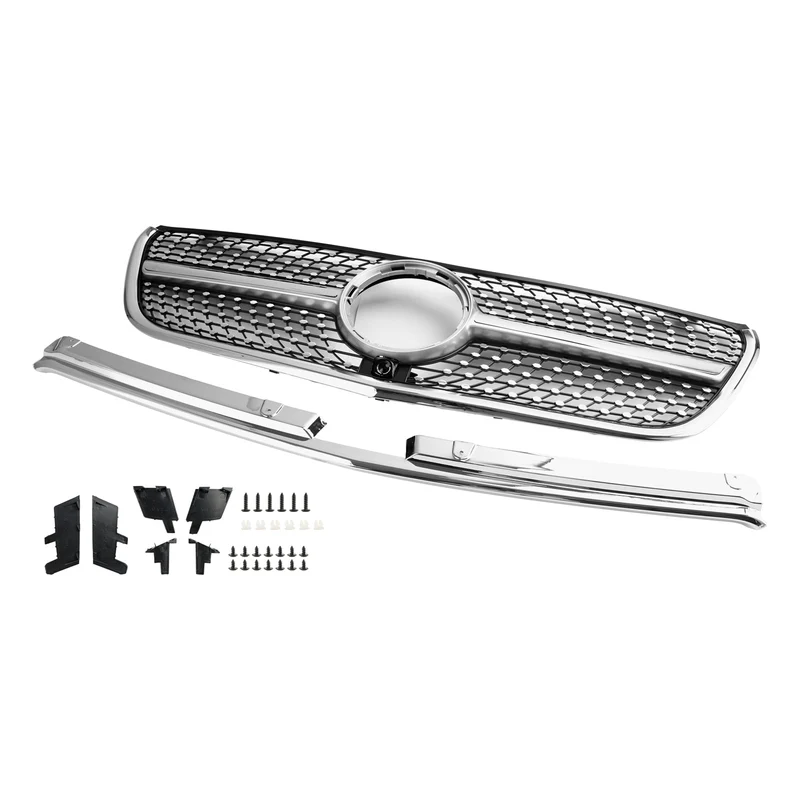 Grille Pare-Chocs Avant Diamant Mercedes Vito W447 2015-2019 GT Style