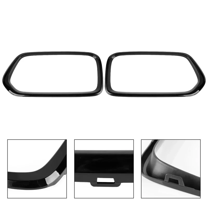 Garniture Cadre Calandre Pare-Chocs Avant BMW X2 F39 2018-2021 Noir