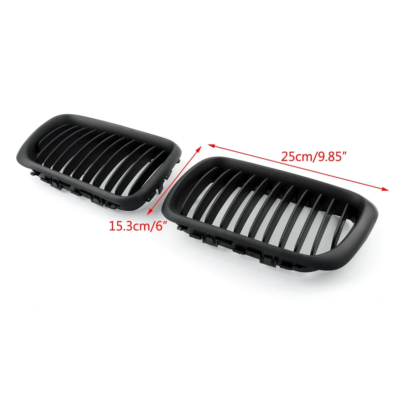 Grille Calandre Avant BMW E36 M3 1997-1999 Noire Mate
