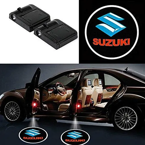2X Projecteurs LED Logo de Porte pour Voiture Suzuki