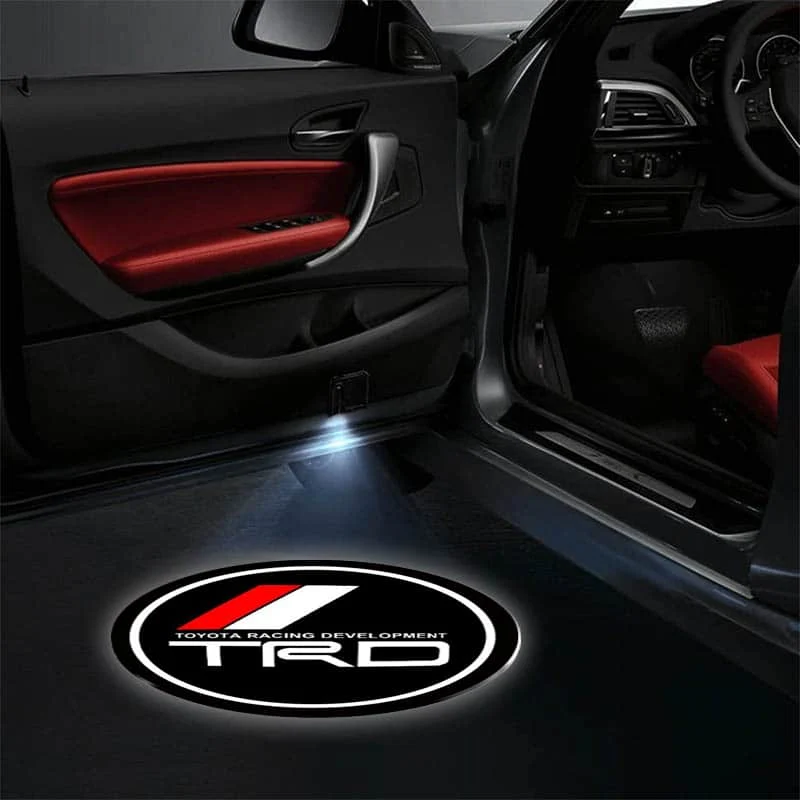 Projecteurs de porte LED Toyota TRD sans fil 2 pièces