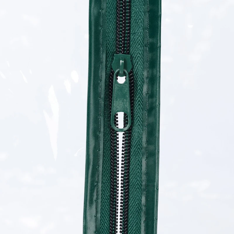 Serre de tomates jardin compacte 150 x 100 x 50 cm aération optimale protection plantes en PVC transparent 13_0011252