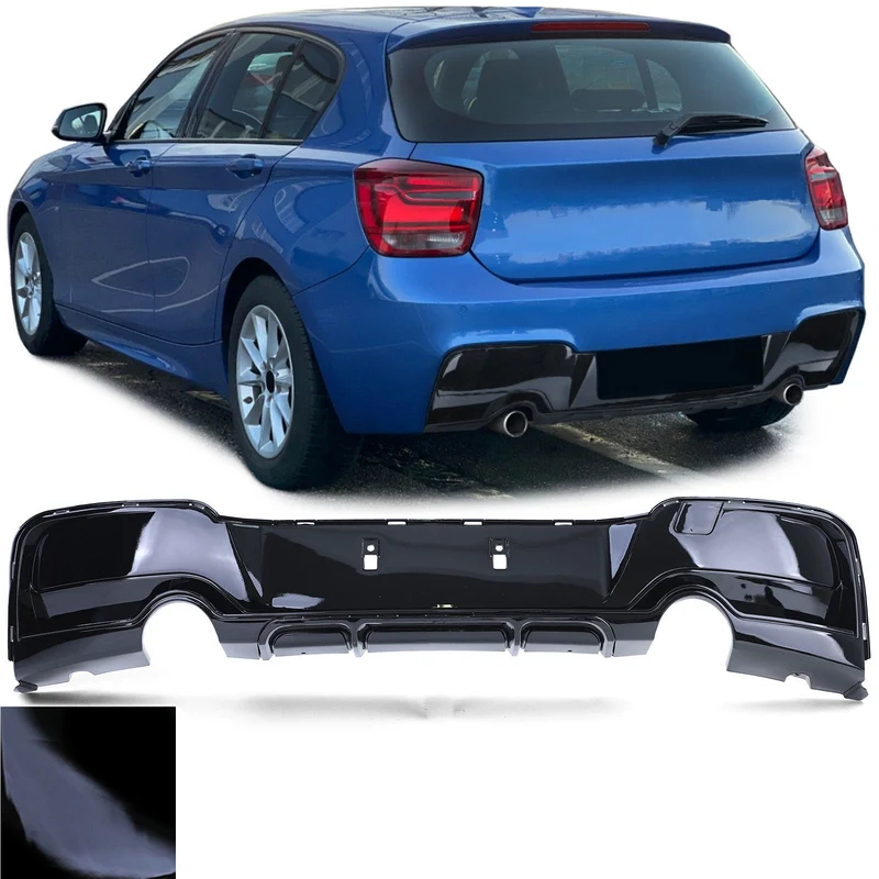 Diffuseur Pare-Choc Arrière M Performance BMW Série 1 F20 2011-2018
