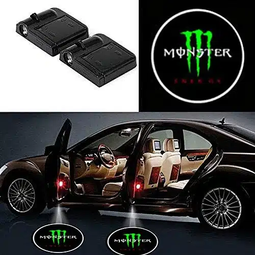 Projecteurs de porte LED Monster sans fil 2 pièces