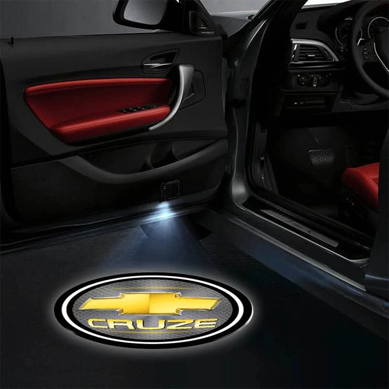 Projecteurs de porte LED Chevrolet Cruze sans fil 2 pièces