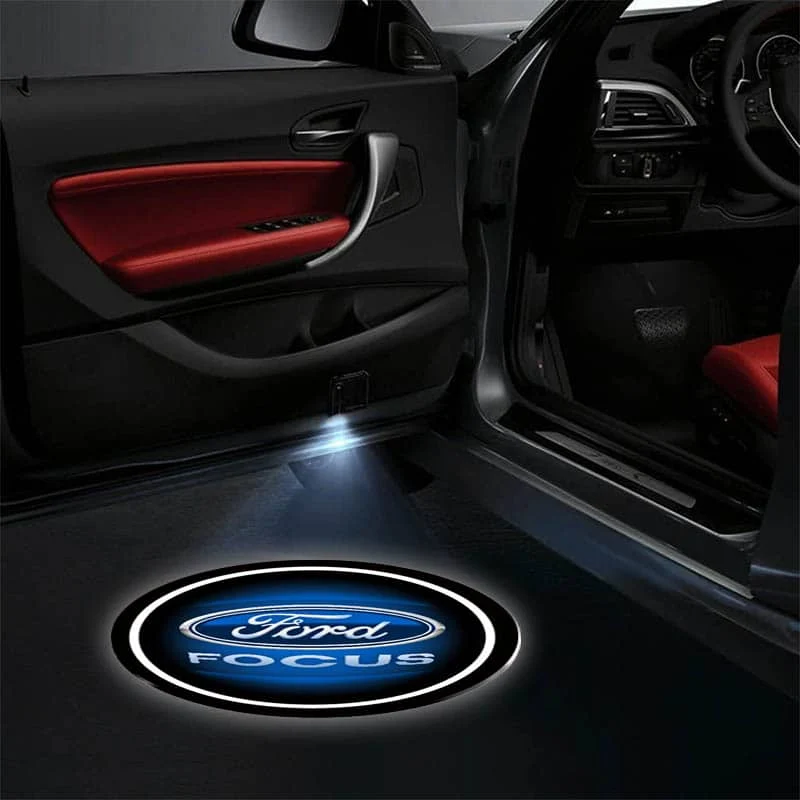 Projecteurs de porte LED Ford Focus sans fil 2 pièces
