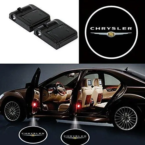 2x Projecteurs LED de Porte Chrysler avec Logo Projeté Sol