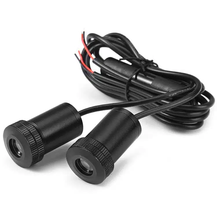 2X LED Haute Définition Pour Projecteur Porte Voiture Personnalisé Photo