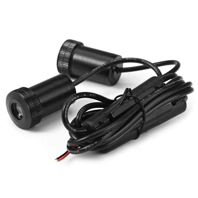 2X LED Haute Définition Pour Projecteur Porte Voiture Personnalisé Photo