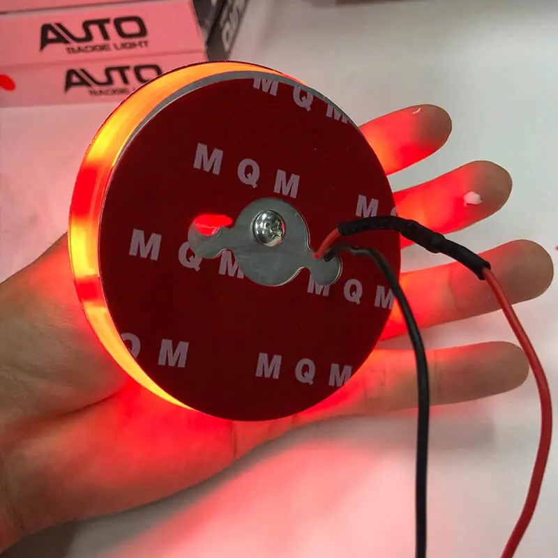 Emblème Jaguar LED 4D lumineux pour calandre avant 2 tailles