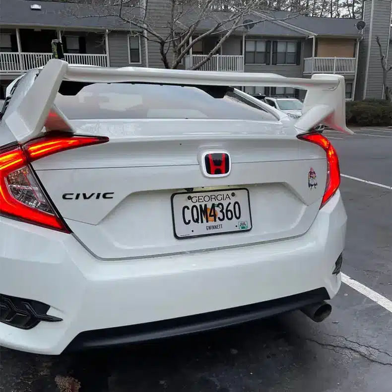 Emblème Honda Lumineux LED bicolore pour calandre et coffre