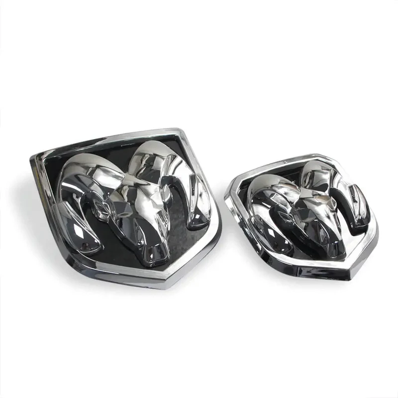 Emblème LED Dodge Ram lumineux pour calandre et hayon - Chrome