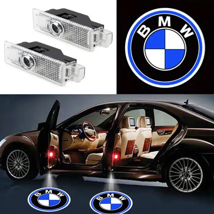 Projecteurs LED portière BMW 2x logo haute définition plug-and-play