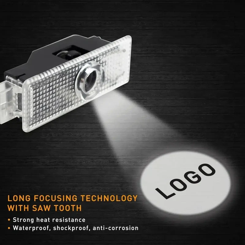 Projecteurs LED portière BMW 2x logo haute définition plug-and-play
