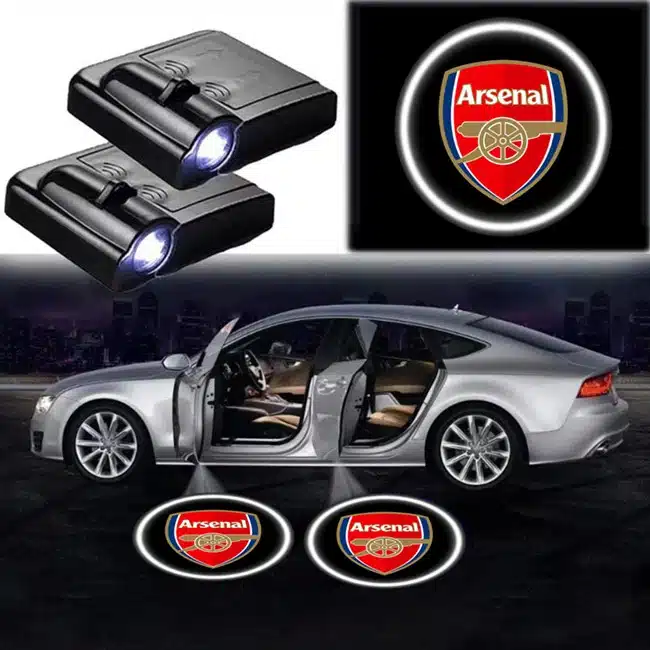 Projecteurs de porte LED Arsenal sans fil 2 pièces