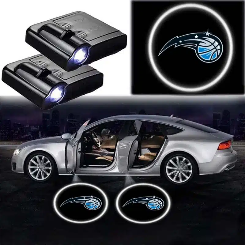 Lot de 2 Projecteurs LED NBA Orlando Magic pour Portes