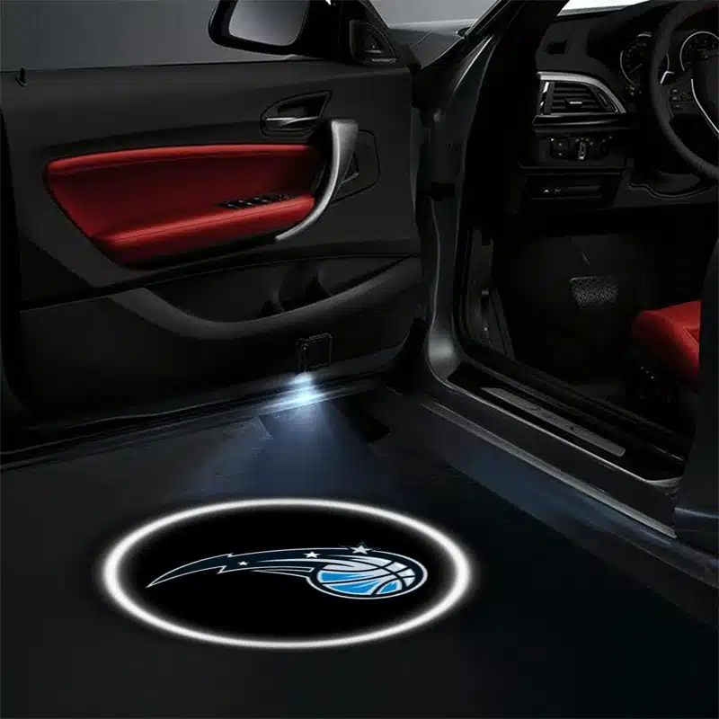 2X projecteurs LED porte pour voiture NBA Orlando Magic