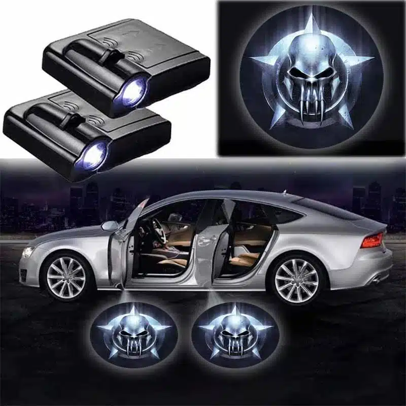 2x Projecteurs de Porte LED Darkwatch pour Voiture