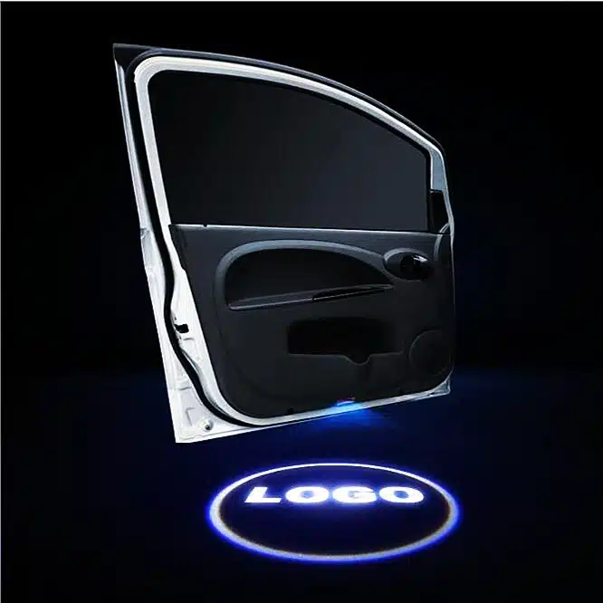 Projecteurs de porte LED à logo personnalisé pour voiture