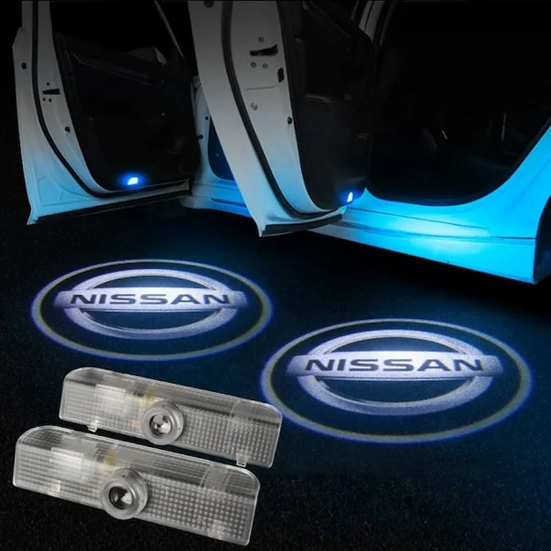 Projecteurs LED de logo pour portières Nissan - Paire universelle
