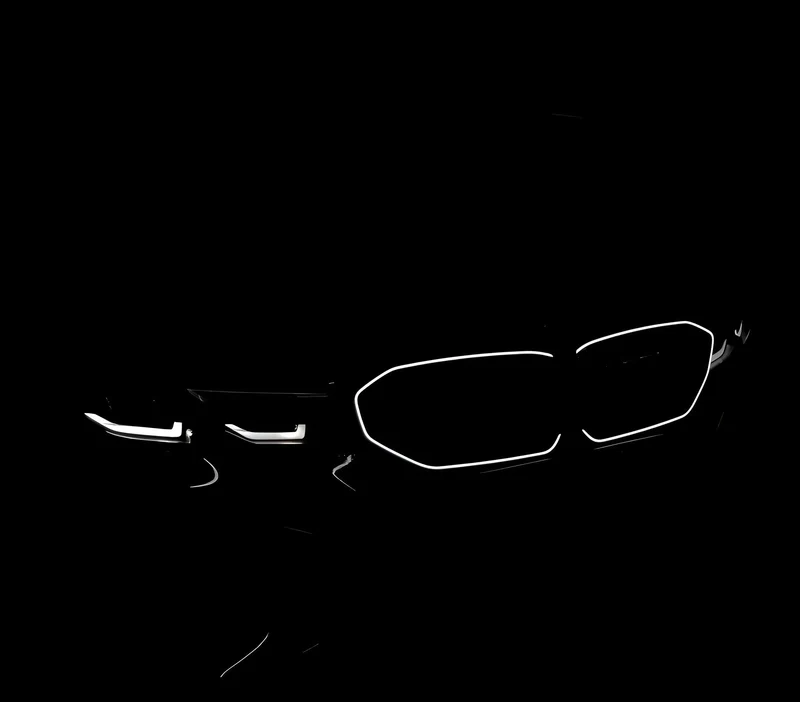 Grilles calandre LED noir brillant BMW Série 5 G30 LCI simple double lame