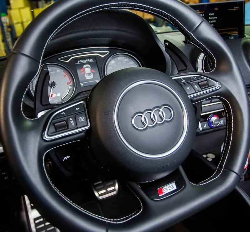 Palettes au volant Performance aluminium Audi A8 S8 D4 2010-2017