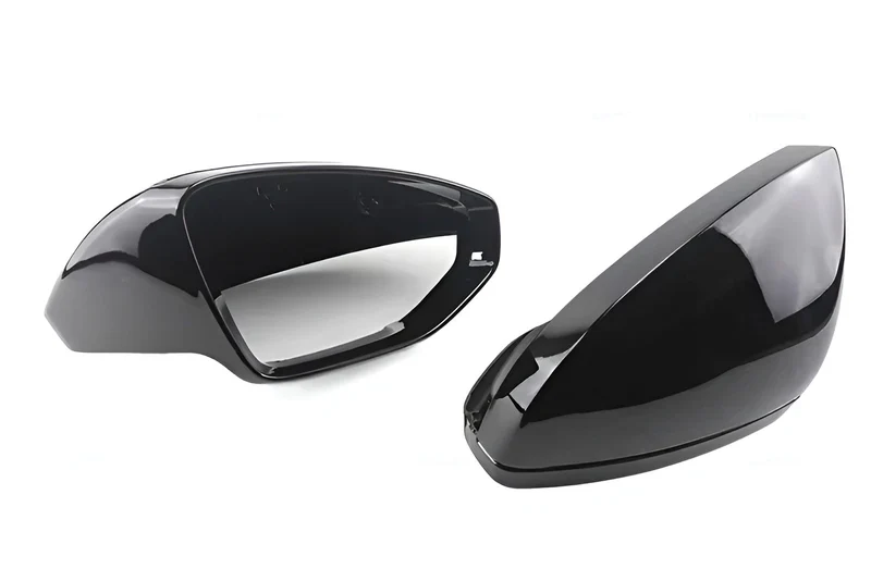 Coques rétroviseurs Audi A8 S8 D5 2018-2025 - Noir brillant