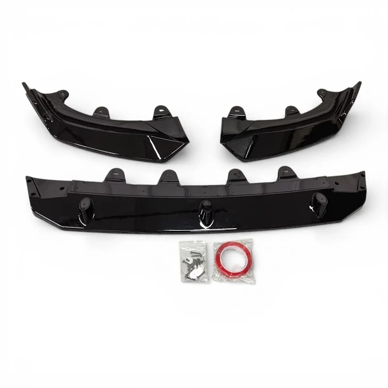 Lame avant splitter pare-chocs BMW X3 G01 Pack M noir brillant 2017-2025