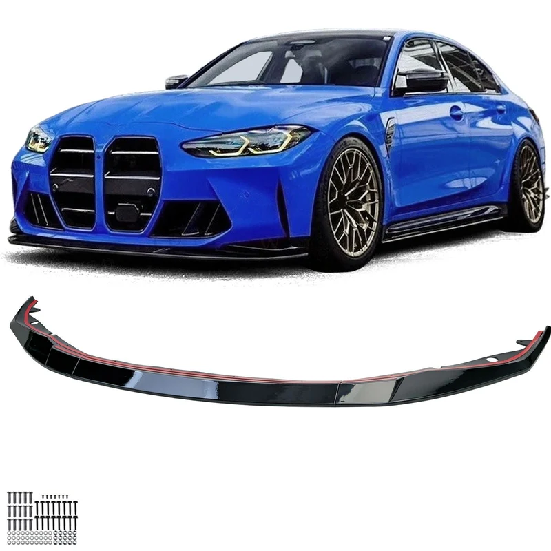 Lame avant splitter pare-chocs BMW M3 G80 G81 2021-2026