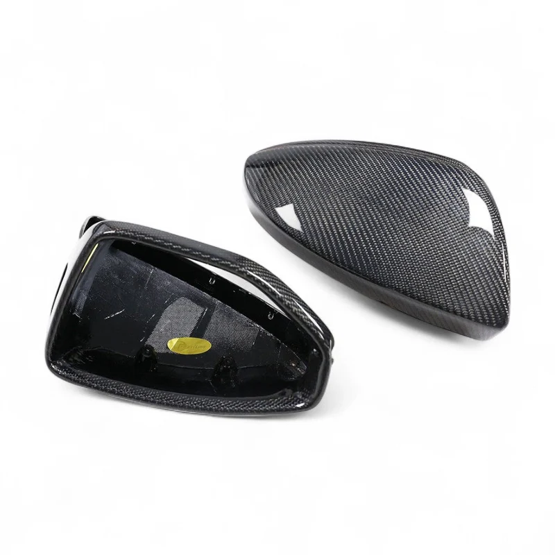 Coques rétroviseurs fibre carbone Audi A6 S6 RS6 C8 2018-2025 paire