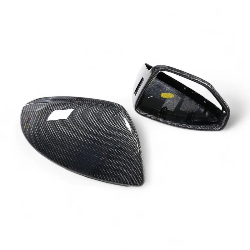 Coques rétroviseurs fibre carbone Audi A6 S6 RS6 C8 2018-2025 paire