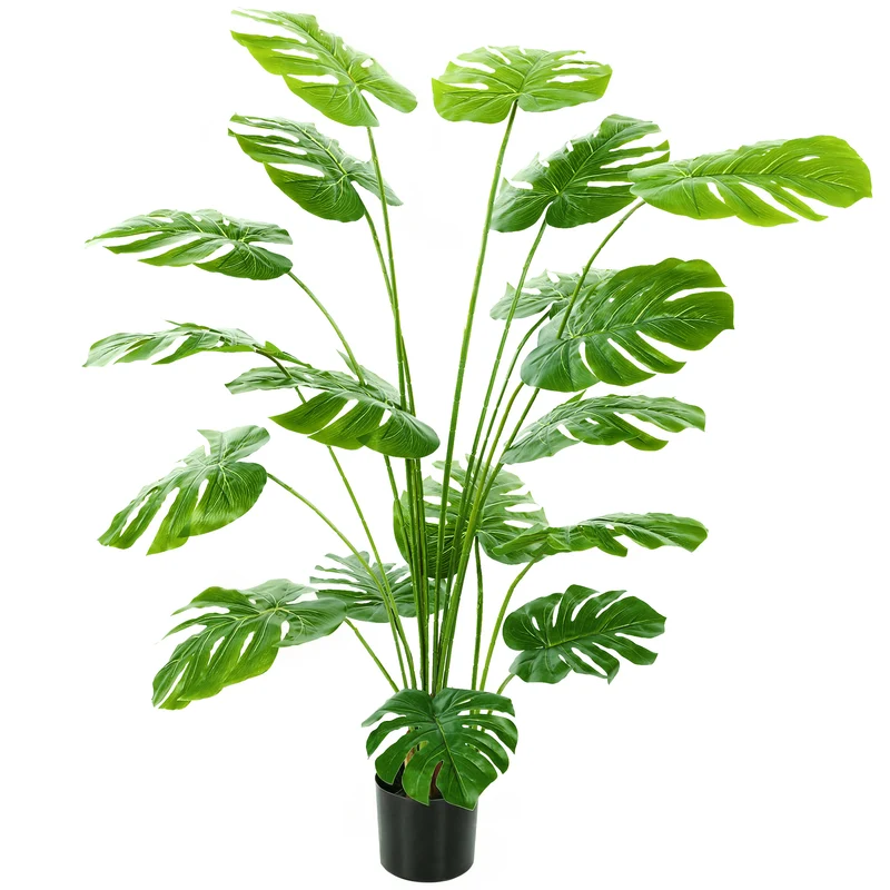 Plante artificielle grand arbre intérieur 150 x 17 x 14,5 cm entretien réduit réaliste scandinave contemporain en PP vert 21_0001315