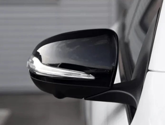 Coques rétroviseurs Mercedes Classe G W463 - Noir brillant
