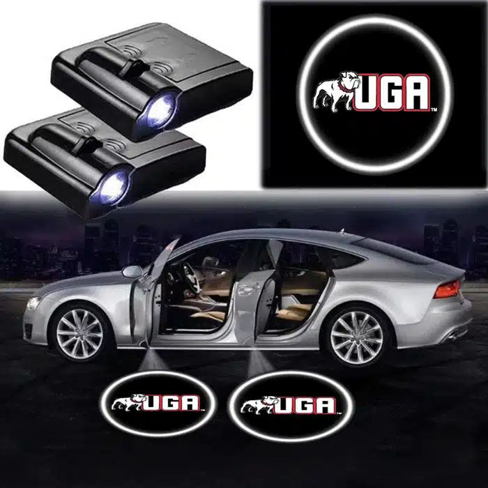 Projecteurs Porte LED Georgia Bulldogs Logo Kit 2