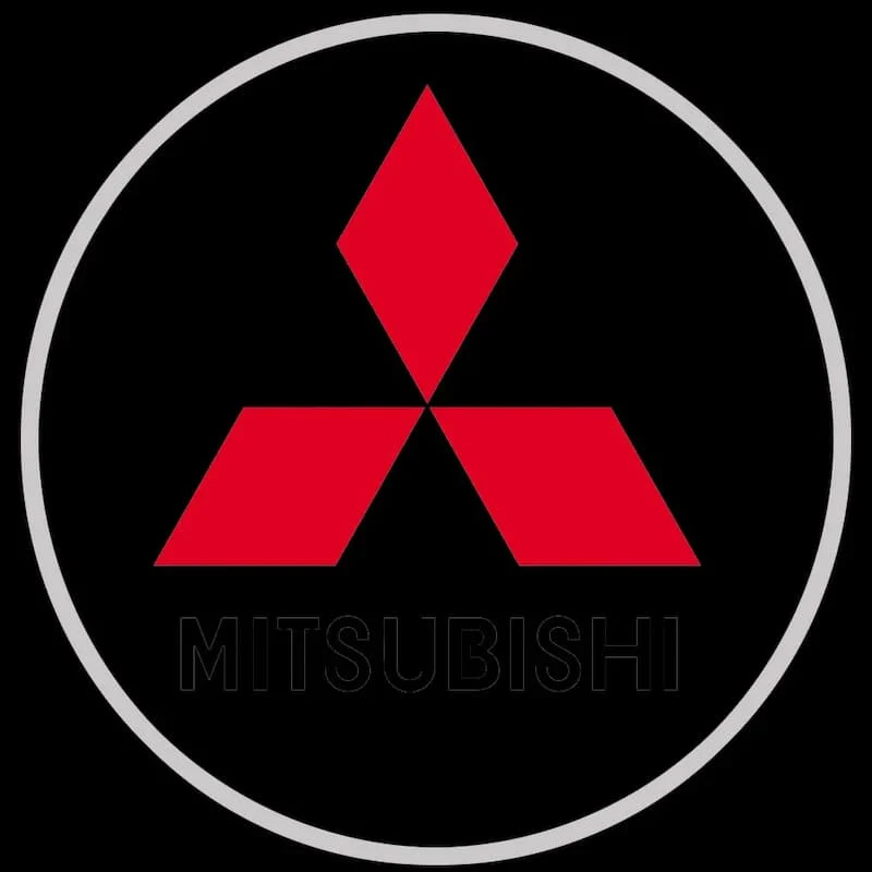 Projecteurs Lumières Portière Mitsubishi LED CREE Kit 2