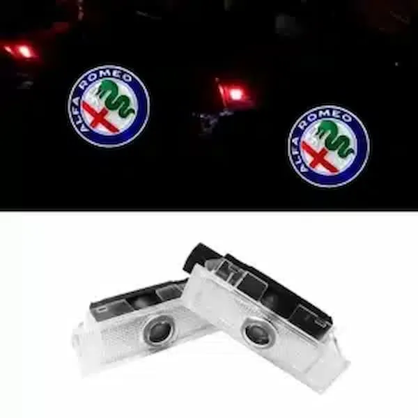 Projecteurs Porte Alfa Romeo LED Logo HD Kit 2