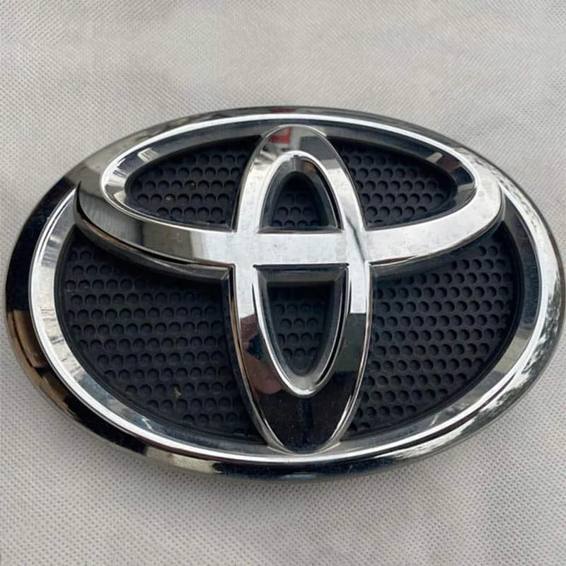 Badge Toyota LED Lumineux Chromé RGB Calandre