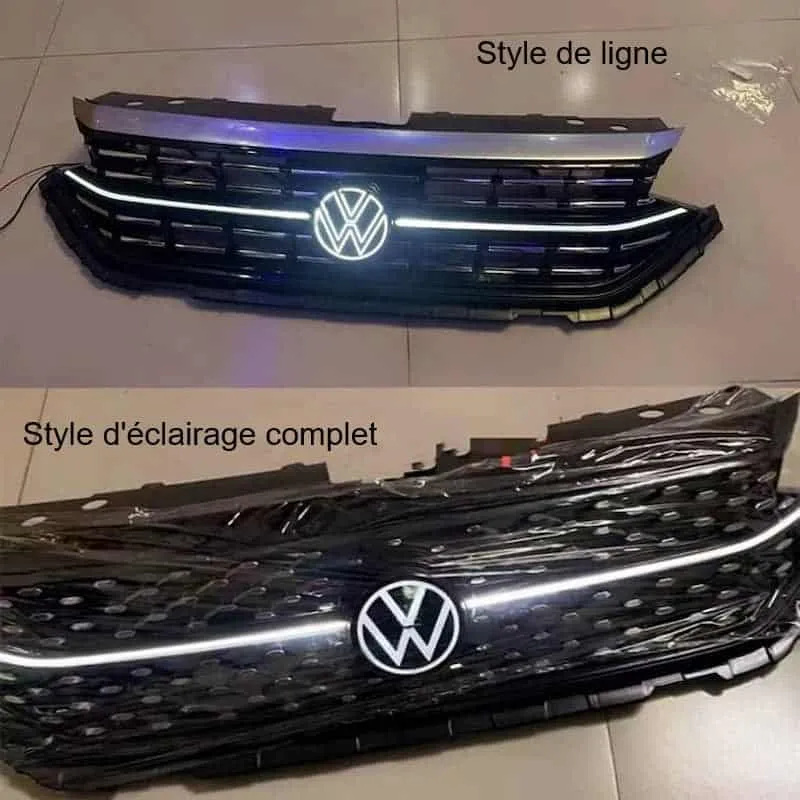 Emblème VW T-Cross Lumineux LED Calandre 2019-2024