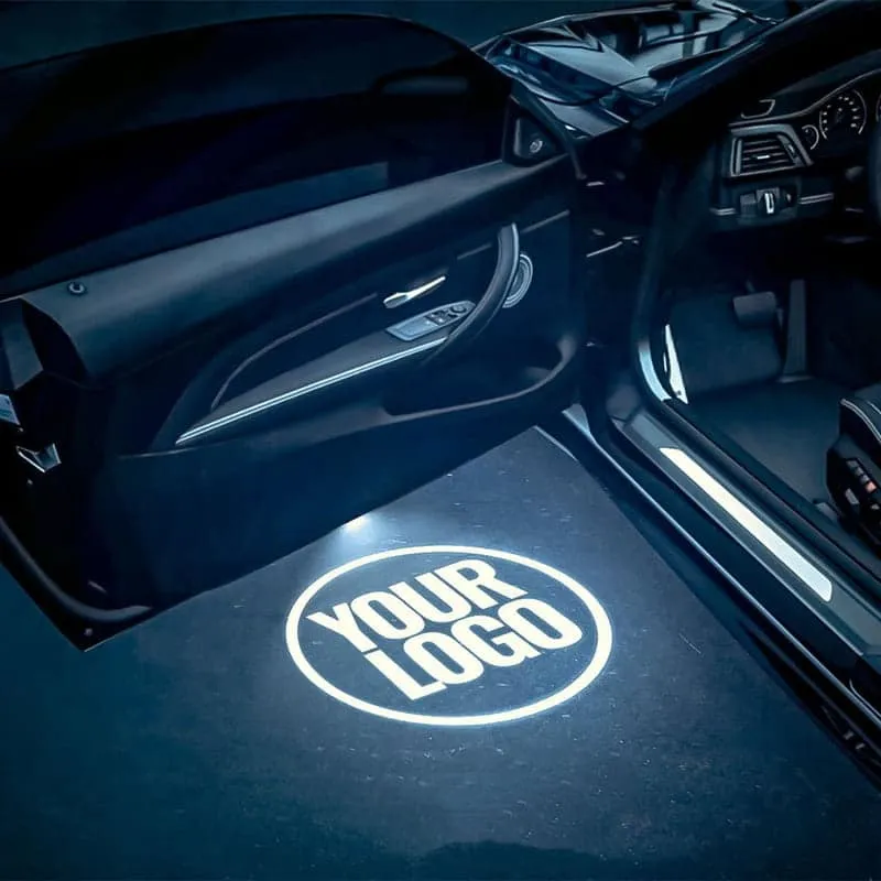 Projecteur Porte Voiture LED Sans Fil Logo Personnalisé