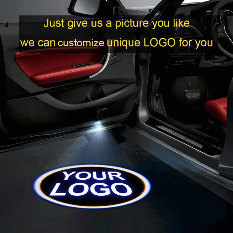 Projecteur Porte Voiture LED Sans Fil Logo Personnalisé