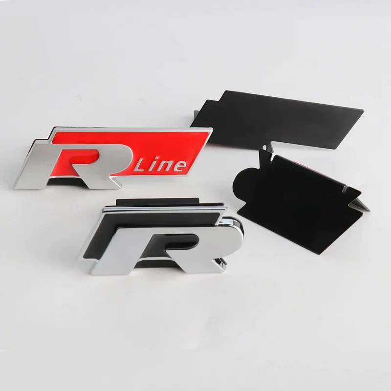 Logo R-Line calandre VW Polo Golf Passat Tiguan T-Roc