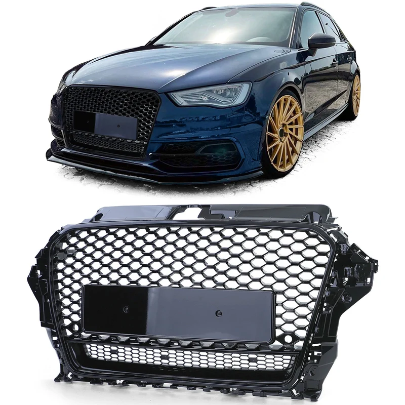 Calandre nid d'abeille noire RS3 Audi A3 8V 2012-2020