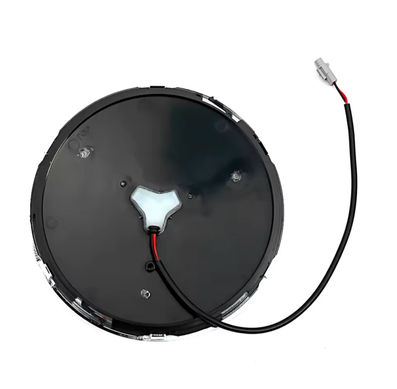 Emblème calandre Mercedes lumineux LED noir brillant